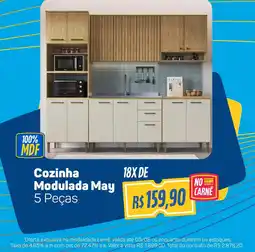 Multiloja Cozinha Modulada May 5 Peças oferta