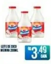 Rede Parceria Leite de coco menina oferta