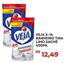 Alvorada Supermercados Veja x-14 banheiro tira limo sachê oferta