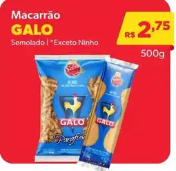 Big Bom Supermercados Macarrão Galo oferta