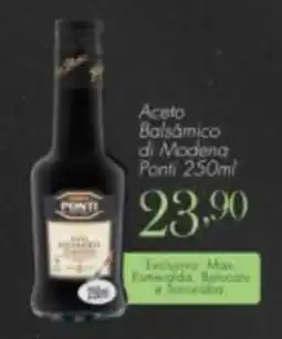 Confiança Supermercados Aceto Balsamico di Modena Ponti oferta