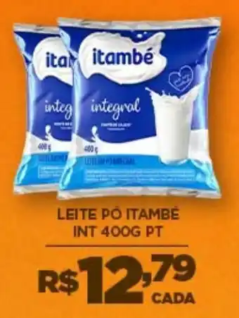 DB Supermercados Leite pô itambé integral oferta