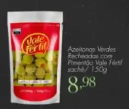 Confiança Supermercados Azeitonas verdes recheadas com pimentão vale fértil oferta
