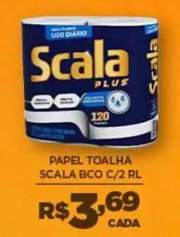 DB Supermercados papel toalha scala bco c/2 rl oferta