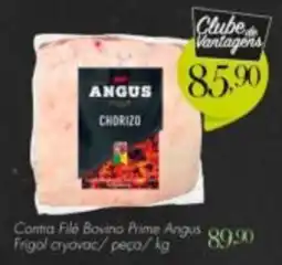 Confiança Supermercados Cantia File Bovino Prime Angus oferta