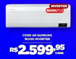 DB Supermercados Cond ar samsung 18.000 inverter oferta
