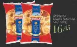 Confiança Supermercados Macarrão divella fettuccine oferta