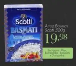 Confiança Supermercados Arroz basmati scotti oferta
