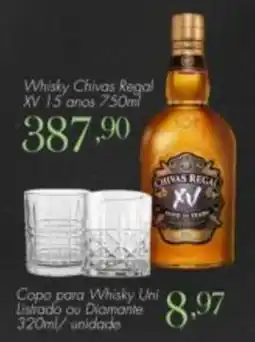 Confiança Supermercados Whisky Chivas Regal XV 15 anos oferta