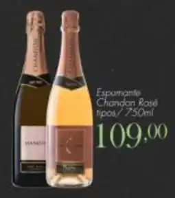 Confiança Supermercados Espumante chandon rosé oferta