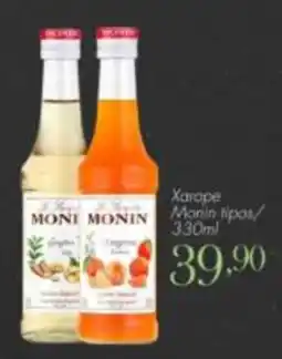Confiança Supermercados Xarope monin tipos oferta