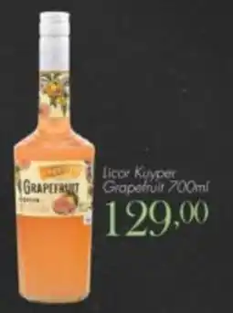 Confiança Supermercados Licor Kuyper Grapefruit oferta