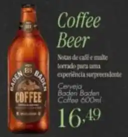 Confiança Supermercados Cerveja baden baden coffee oferta