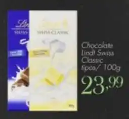 Confiança Supermercados Chocolate lindt swiss classic oferta