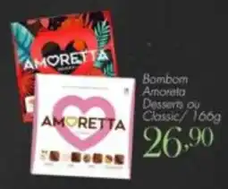 Confiança Supermercados Bom bom amoreta desserts ou classic oferta