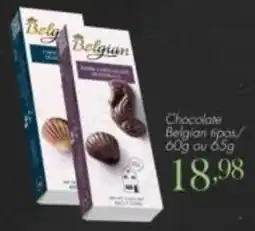 Confiança Supermercados Chocolate belgian tipos oferta