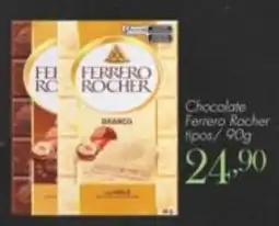 Confiança Supermercados Chocolate ferrero rocher branco oferta