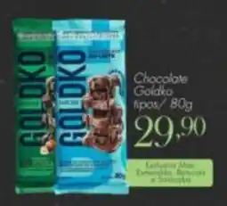 Confiança Supermercados Chocolate Goldko tipos oferta