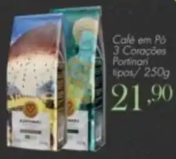 Confiança Supermercados Café em Pó 3 Corações Portinari oferta