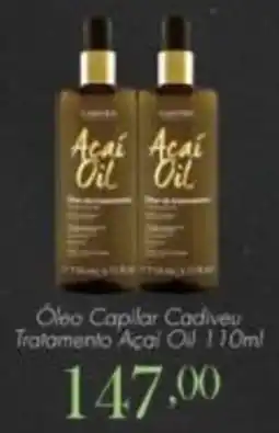 Confiança Supermercados Óleo capilar cadiveu tratamento açaí oil oferta