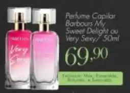 Confiança Supermercados Perfume Capilar Barbours My Sweet Delight ou Very Sexy oferta