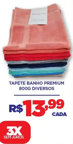 DB Supermercados Tapete banho premium diversos oferta