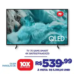 DB Supermercados tv 75 samsung smart 4k oferta