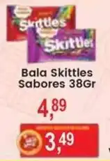 Federzoni Supermercados Bala skittles sabores oferta