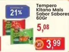 Federzoni Supermercados Tempero Kitano Mais Sabor Sabores oferta
