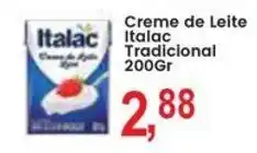 Federzoni Supermercados Creme de Leite Italac Tradicional oferta