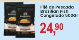Federzoni Supermercados Filé de Pescada Brazilian Fish oferta