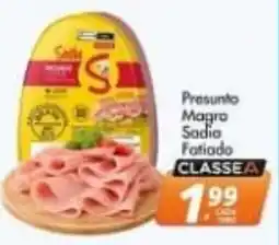 Delta Supermercados Presunto Magro Sadio Fatiado oferta