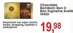 Federzoni Supermercados Chocolate Bombom Bon O Bon Supreme Avelã oferta