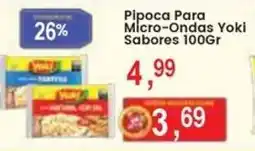Federzoni Supermercados Pipoca Para Micro-Ondas Yoki Sabores oferta