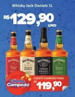 Paulistão Supermercados Whisky jack daniels 1l oferta
