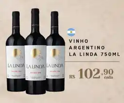 Empório Bahamas vinho argentino la linda oferta