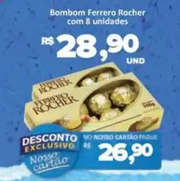 Paulistão Supermercados Bombom ferrero rocher oferta