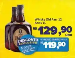 Paulistão Supermercados Whisky Old Parr 12 Anos oferta