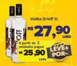 Paulistão Supermercados Vodka orloff 1l oferta