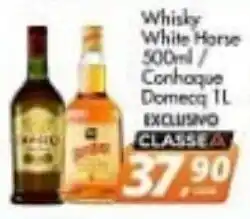 Delta Supermercados Whisky White Horse Conhaque Domecq oferta