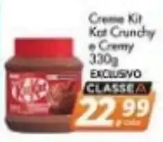 Delta Supermercados Creme Kit Kat Crunchy e Cremy oferta