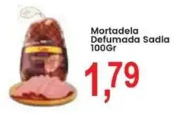 Federzoni Supermercados Mortadela Defumada Sadia oferta
