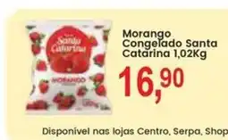 Federzoni Supermercados Morango Congelado Santa Catarina oferta