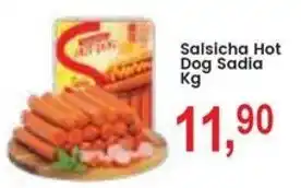 Federzoni Supermercados Salsicha Hot Dog Sadia oferta