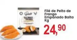 Federzoni Supermercados Filé de Peito de Frango Empanado Baíta oferta