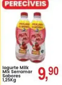 Federzoni Supermercados Iogurte milk mix serramar sabores oferta