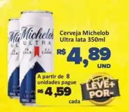 Paulistão Supermercados Cerveja michelob ultra oferta
