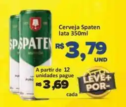 Paulistão Supermercados Cerveja Spaten oferta