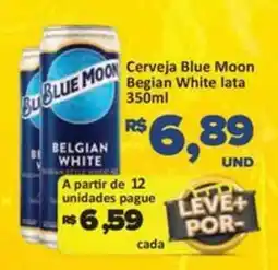 Paulistão Supermercados Cerveja blue moon begian white lata oferta