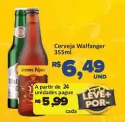 Paulistão Supermercados Cerveja Walfanger oferta